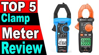 TOP 5 Best Clamp Meter Review 2025 [upl. by Rosenberg882]