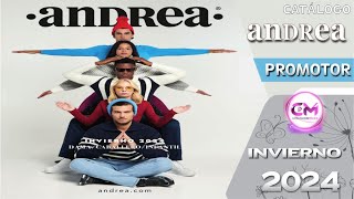 CATALOGO ANDREA PROMOTOR INVIERNO 2024 [upl. by Mandler]