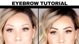 EYEBROW TUTORIAL  Faux Tattoo [upl. by Montanez668]