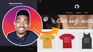 How To Setup Teespring Storefront in 2 MINUTES  Easy Teespring Storefront Setup [upl. by Nilde427]