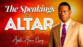 THE SPEAKINGS OF AN ALTAR  APOSTLE AROME OSAYI  SCIENCE OF ALTARS PART 10 [upl. by Cardie798]