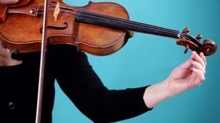 How to Tune the Strings  Violin Lessons [upl. by Mailli]