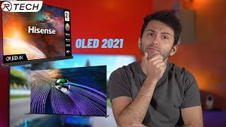 MIGLIORI TV OLED 2021  LG Sony Hisense Panasonic qual è lOLED da scegliere [upl. by Adnirim]