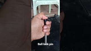 Quick Release Ball Lock Pin Mechanism shorts [upl. by Irrep]