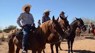 Cabalgata a Quitovac Sonora tohono oodham [upl. by Lalat490]