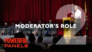 How to Moderate a Panel Discussion Moderators Role Video 2 6 12mins [upl. by Glass]