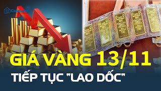 Giá vàng hôm nay 1311 Tiếp tục “LAO DỐC”  CafeLand [upl. by Rhonda229]