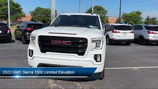 2022 GMC Sierra 1500 Limited Elevation Crew Cab Woodhaven Trenton Wyandotte Taylor Riverview So [upl. by Ahseret]