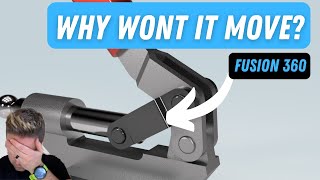 Fusion 360 Components Wont Move How To Fix This [upl. by Dermott]