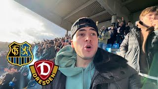 OST FRANKREICH🇫🇷 vs OST DEUTSCHLAND🇩🇪 3LIGA 1FC SAARBRÜCKEN vs DYNAMO DRESDEN  Stadionvlog [upl. by Naut]