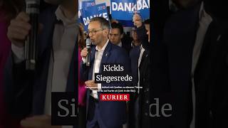 Herbert Kickl ist bei der FPÖWahlparty in der StieglAmbulanz angekommen nrw2024 nationalrat [upl. by Nemra]