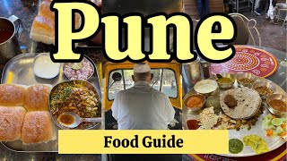 Pune’s Most Famous Food Places Worth or Overrated  Pune Food Tour  Pune India Street Food [upl. by Aitsirhc]