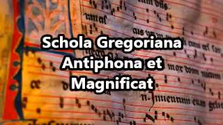 Schola Gregoriana  Antiphona et Magnificat  Gregorian Chant [upl. by Figueroa]