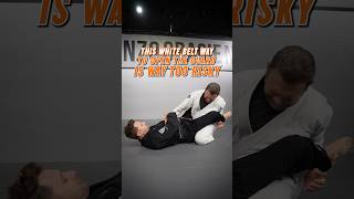 This way to open the guard in BJJ is TOO RISKYbjj jiujitsu jiujitsutips martialarts [upl. by Malina]