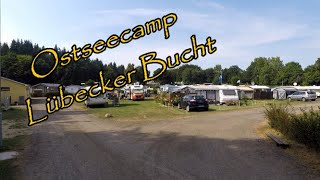 Ostseecamp Lübecker Bucht  Reisebericht  Scharbeutz [upl. by Enaillil]