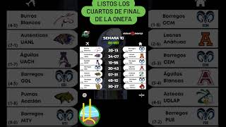 CUARTOS DE FINAL ONEFA [upl. by Tabina]