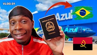 “Vou viajar” Finalmente recebi meu passaporte Angolano VLOG1 [upl. by Steen]