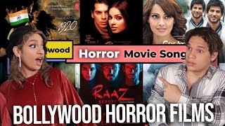 Bollywood Horror Movies are Differentl Latinos react to Bollywood Horror Movie Songs [upl. by Fem]