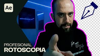 Tutorial VFX  ROTOSCOPIA PROFESIONAL  After Effects [upl. by Ycnej]