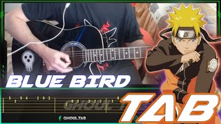 Naruto Shippuden Opening 3  Blue Bird Guitar Tab 譜 Tutorial [upl. by Leroy]