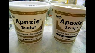 How to use Apoxie Sculpt clay in art assemblage [upl. by Tymon]