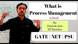 Chapter 2  Process Management in Hindi PART  1  GATE  NET  PSU [upl. by Adamo]