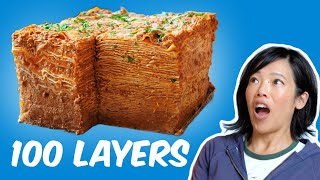 I Made A 100Layer Lasagna [upl. by Melgar]