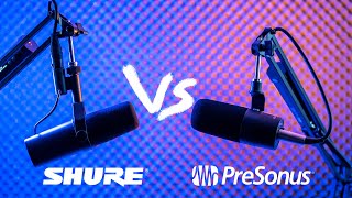 Shure SM7B vs Presonus PD70 cu Triton FetHead  Atelier AudioVideo [upl. by Arlina923]