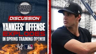 Yankees Demolish Tigers in Spring Training Opener  Spencer Jones FEASTS  Analysis [upl. by Pepin]