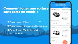 Comment louer une voiture sans carte de crédit   Rentalcarscom [upl. by Essirahs460]