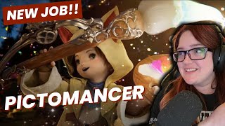 FFXIV Pictomancer Live Reaction amp Info  Dawntrail [upl. by Wolford]