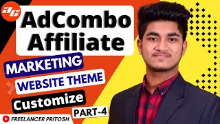 AdCombo Affiliate Marketing Website Theme Customize 2022 PART  04 এফিলিয়েট মার্কেটিং টিউটোরিয়াল [upl. by Monroy]