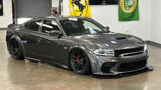 Dodge Charger 392 Scat Pack Widebody with Air Ride Suspension 4K Full Tour [upl. by Gable]