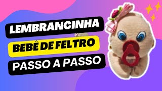 Bebês de Feltro  Quer Fazer um Bebê de Feltro Irresistível Renda Extra com Artesanato [upl. by Ispep]