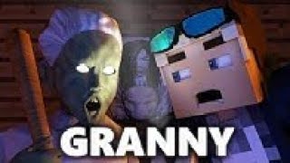 GRANNY IN MINECRAFT Horror Game ANIMATION  Day 1 [upl. by Ahsenal]