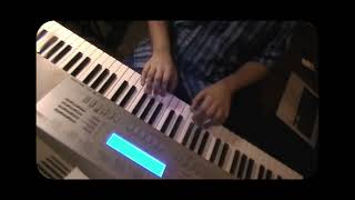 39 On the Bridge of Avignon  French Folk Song Song Book Casio Pag 59 Level C Piano Cover [upl. by Naneek]