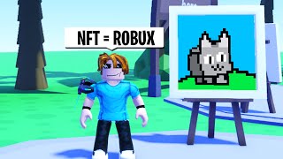 Roblox STARVING Artist NFT  Funny Moments [upl. by Fisoi284]