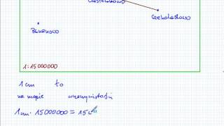 Skala na planach i mapach  Matematyka Szkoła Podstawowa i Gimnazjum [upl. by Westney]