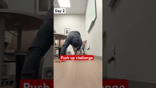 Pushup challenge day 2 exercise [upl. by Embry]