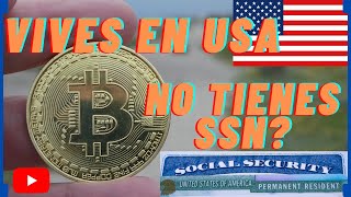 ✅ 3 Formas de COMPRAR BITCOIN ❤️ Sin SEGURO SOCIAL desde ESTADOS UNIDOS 🇺🇸 [upl. by Eilitan]