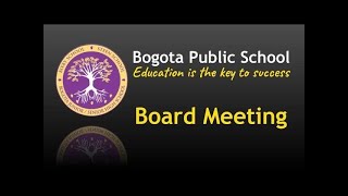 Bogota BOE Regular Meeting 121923 7PM EST [upl. by Frymire]