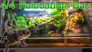 120x50x60 Paludarium Bau  Buschkrokodile  Teil 4  Einrichtung  Präsentation [upl. by Nalon]