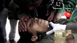 Moammar Gadhafi killed 2 of his sons killed live video footage [upl. by Notxap]