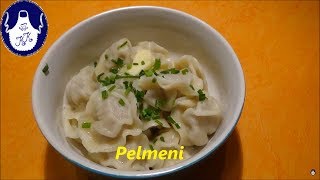 Pelmeni russische Teigtaschen  Tortellini mit Hackfleischfüllung  mit voller Anleitung [upl. by Gibby]