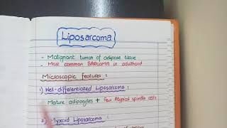 Lipoma And Liposarcoma  Pathology [upl. by Uno]