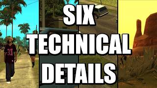 6 Technical Details You DIDN’T Know About GTA San Andreas [upl. by Schouten]