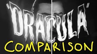 Dracula 1931 Trailer  Homemade Comparison [upl. by Aliek]