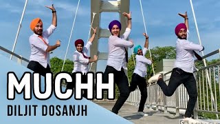 Muchh  Diljit Dosanjh  Bhangra  Folking Desi  New Punjabi Songs  Saga Music [upl. by Einama929]