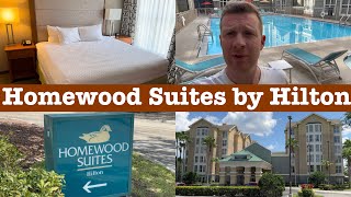 Homewood Suites by Hilton Review 🏩😴🛏️International Dive Orlando Florida [upl. by Rudolfo478]