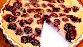 Clafoutis aux cerises facile amp moelleux  Le meilleur  Vous ne faites que ça   Recette 164 [upl. by Pena626]